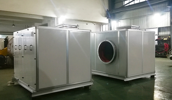 學(xué)校實(shí)驗(yàn)用離心風(fēng)機(jī)，加靜音箱更低噪